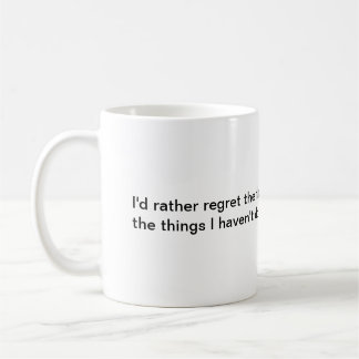 Bedauern Tasse