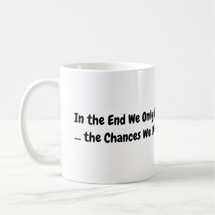 Bedauern über die Tasse der Chancen