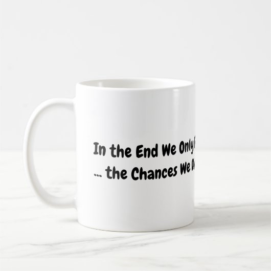 Bedauern über die Tasse der Chancen (Links)