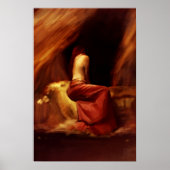 Bedauernd kleines Poster malen (Vorne)