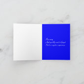 Bedauerndes Missverständnis Karte (Innenseite)