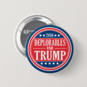 Bedauernswert für Donald Trump und Mike Pence Button (Vorne & Hinten)