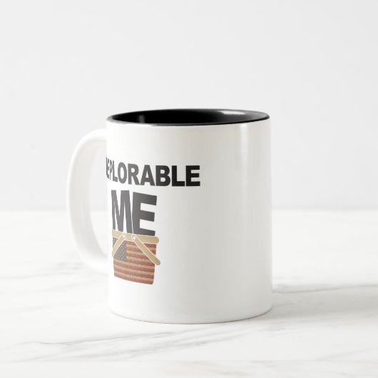 Bedauernswert ich zweifarbige tasse (Vorderseite Links)