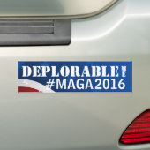 Bedauernswert mache ich #MAGA/Amerika groß wieder Autoaufkleber (Auf Auto)