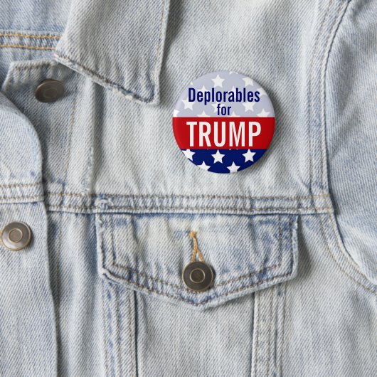 Bedauernswerte für Donald Trump 2016 Button (Beispiel)