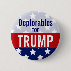 Bedauernswerte für Donald Trump 2016 Button