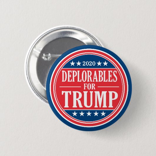 Bedauernswerte für Donald Trump & Mike Pence 2020 Button (Vorne & Hinten)