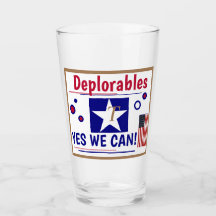 Bedauernswerte Ja, wir können! Glas