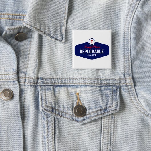 bedauernswerter Knopf des Trumpfs Button (Beispiel)