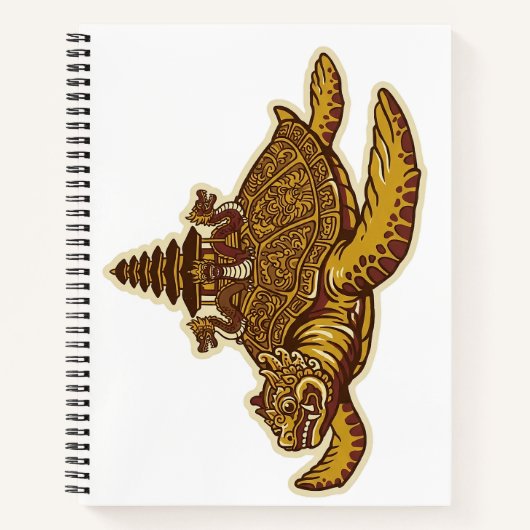 Bedawang Nala Notizblock (Vorderseite)