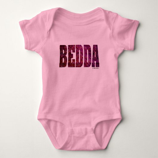 Bedda Baby Tee Shirt (Vorderseite)