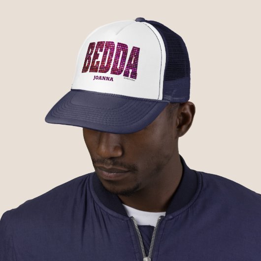 Bedda Personalisierte Imitate Bling Trucker Hat Truckerkappe (Beispiel)