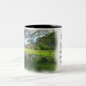 Beddgelert und Legende Zweifarbige Tasse (Mittel)