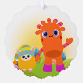 BeddyByes Paper Ornament Card MeMo and BaBa 🎄 ✨ (Vorderseite)