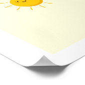 bedecke mich mit Sonnenschein, süß Poster (Ecke)