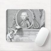 Bedecken Sie Abdeckung mit einem Porträt von Mousepad (Mit Mouse)