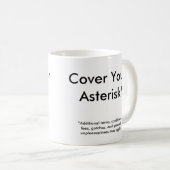 Bedecken Sie Ihr Asterisk* Kaffeetasse (VorderseiteRechts)