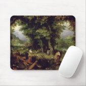 Bedecken Sie oder das irdische Paradies, 1607-08 Mousepad (Mit Mouse)