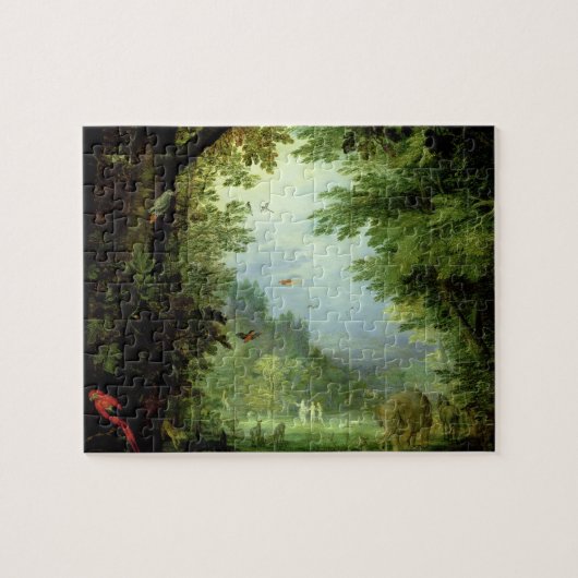 Bedecken Sie oder das irdische Paradies, Puzzle (Horizontal)