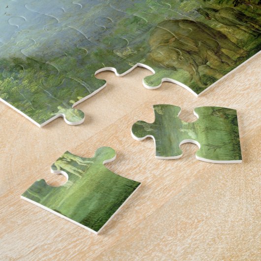 Bedecken Sie oder das irdische Paradies, Puzzle (Seite)