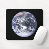 Bedecken Sie von Apollo 17 mit Erde Mousepad (Mit Mouse)