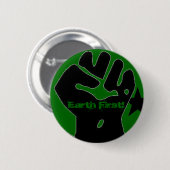 bedecken Sie zuerst mit Erde! Button (Vorne & Hinten)