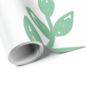 Bedecken Sie zuerst/ökologisch mit Erde, stellen Geschenkpapier (Rolleneckpunkt)