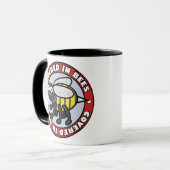 Bedeckt der Tasse in der Bienen-2 (Vorderseite Links)