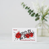 Bedeckt durch die visitenkarte (Stehend Vorderseite)