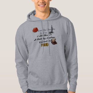 Bedeckt im Schlamm! Hoodie