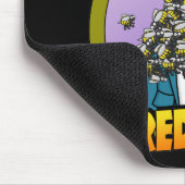 Bedeckt in den Bienen Mousepad 1 (Ecke)
