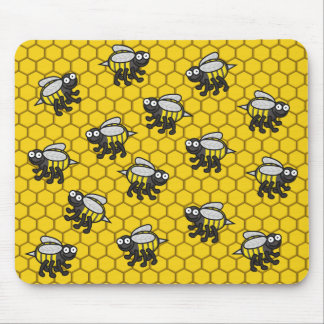 Bedeckt in den Bienen Mousepad 2