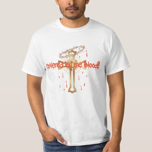 Bedeckt vom Blut T-Shirt (Vorderseite)