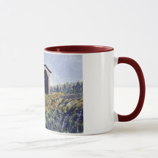 Bedeckte Brücke-Tasse Tasse (Rechts)