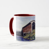 Bedeckte Brücke-Tasse Tasse (Vorderseite Links)