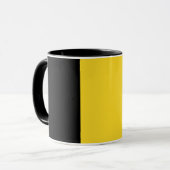 Bedeckte Keramik mit der belgischen Flagge Tasse (Vorderseite Links)