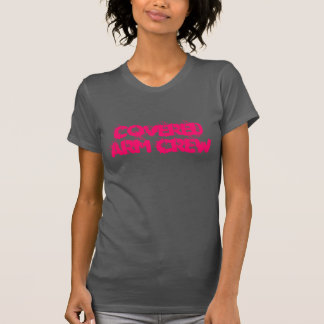 Bedeckter Arm-Crew-T - Shirt