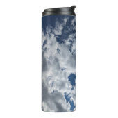 Bedeckungen von Wolken Thermosbecher (Nach links gedreht)