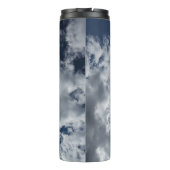 Bedeckungen von Wolken Thermosbecher (Rückseite)