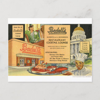 Bedell's Postcard Postkarte