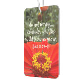 Bedenken Sie nicht die Christliche Bibel der wilde Autolufterfrischer (Links)