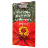 Bedenken Sie nicht die Christliche Bibel der wilde Klemmbrett (Links)