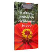 Bedenken Sie nicht die Christliche Bibel der wilde Klemmbrett (Rechts)