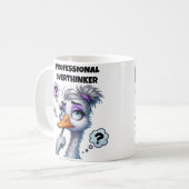 Bedenkenträgerin Mutter Kaffeetasse (Vorderseite Links)