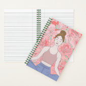 Bedenklich florales Journal Notizblock (Innen)
