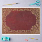 Bedenkliches Red Book Cover Decoupage Seidenpapier (Basteln)