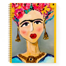 Bedeutbares Frida-Kahlo-Notizbuch