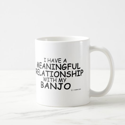 Bedeutende Beziehung Banjo Coffee Tasse (Rechts)