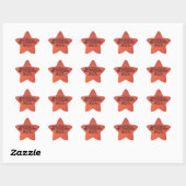 Bedeutende Beziehung Cello Star Sticker (Blatt)