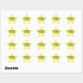 Bedeutende Beziehung Dulcimer Star Sticker (Blatt)